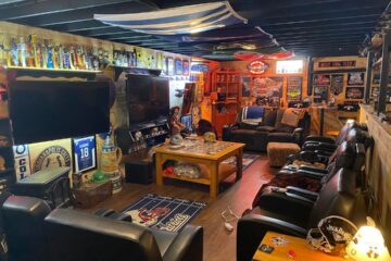 Sports mancave